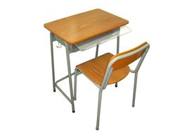 SDC - 02  教署標準學生檯椅 + 膠掩板