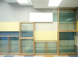 FUR - 28 木框玻璃組合櫃